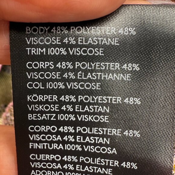 NWT Women's FREE PEOPLE All Dressed Up Mini Skirt / Pink Combo | Size 6 - Picture 12 of 13